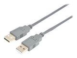 Prokord USB-0033 USB-kabel USB 2.0 3 m USB A Grå