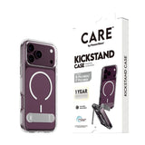 PanzerGlass CARE™ by ® Kickstand Case Transparent m. Hvid MagSafe iPhone 18 Pro Max | 17 Pro Max