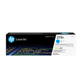 HP 219X original LaserJet-tonerpatron med høj ydelse, cyan