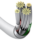 Baseus CALYS-C02 Lightning kabel 2 m Hvid