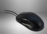 Inter-Tech M-3026 mus Kontor Ambidextrous USB Type-A Optisk 1000 dpi