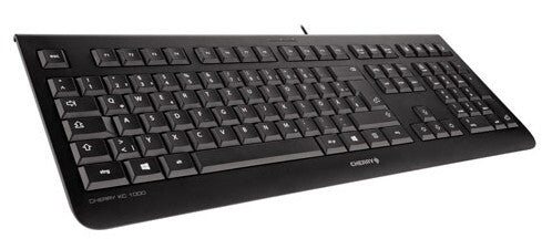 CHERRY KC 1000 tastatur Hjem USB Schweizisk Sort