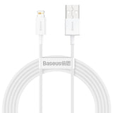 Baseus CALYS-C02 Lightning kabel 2 m Hvid