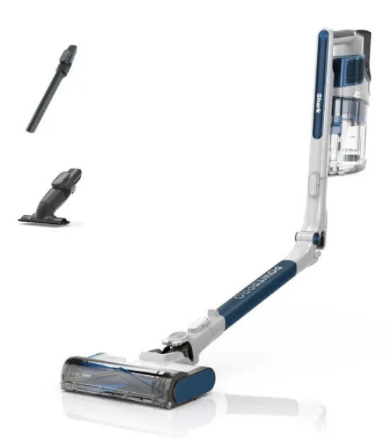 Shark IZ380EU stav støvsuger & elektrisk kost Stick vakuum Batteri Dry Poseløs 0,7 L 181 W Metallic, Marineblå