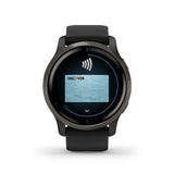 Garmin Venu 2 3,3 cm (1.3") AMOLED 45.4 mm Digital 416 x 416 pixel Berøringsskærm Wi-Fi GPS (satellit)