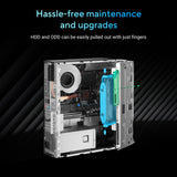 ASUS ExpertCenter P500 SFF P500SV-05210H009X Intel Core 5 210H 16 GB DDR5-SDRAM 512 GB SSD Windows 11 Pro PC Grå