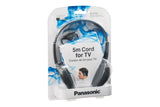 Panasonic RP-HT090 Hovedtelefoner Ledningsført Headset TV Sort, Grå