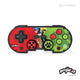 Hyperkin Pixel Art Grøn, Rød Bluetooth Gamepad Nintendo Switch, Nintendo Switch Lite, Nintendo Switch OLED
