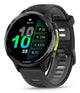Garmin Forerunner 970 3,56 cm (1.4") AMOLED Digital 454 x 454 pixel Berøringsskærm Sort, Gul Wi-Fi GPS (satellit)