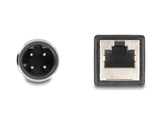 DeLOCK 60622 netværkskabel Sort 0,5 m Cat5e S/FTP (S-STP)