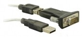 DeLOCK USB 2.0 to Serial Adapter serielkabel Sort USB Type-A DB-9