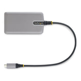 StarTech.com 5G3AGBB-USB-C-HUB dockingstation Ledningsført USB 3.2 Gen 1 (3.1 Gen 1) Type-C Grå