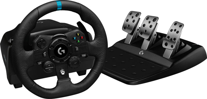 Logitech G G923 Sort USB 2.0 Rat + Pedaler Analog/digital PC, Xbox One, Xbox Series S, Xbox Series X