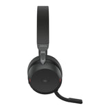Jabra Evolve2 75 Headset Trådløs Kontor/Callcenter USB Type-C Bluetooth Opladningsstativ Sort