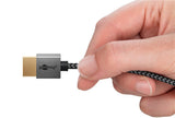 Goobay 75758 HDMI-kabel 2 m HDMI Type A (Standard) Grå