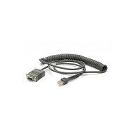 Zebra CBA-RF2-C09ZAR serielkabel Sort 2,8 m RS232 DB9