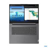Lenovo V17 G4 IRU Intel® U U300 Laptop 43,9 cm (17.3") Fuld HD 8 GB DDR4-SDRAM 512 GB SSD Wi-Fi 6 (802.11ax) Windows 11 Home Grå Tysk