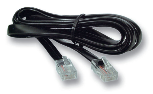 EFB Elektronik K2402SW.15 telefonkabel 15 m Sort