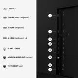 Hisense 55S7DS 139,7 cm (55") 4K Ultra HD Smart TV Wi-Fi Sort
