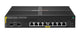 HPE Aruba Networking CX 6000 8p 10M/100M/1G Class4 PoE 2p SFP 1G 67W Switch Administreret L2 Gigabit Ethernet (10/100/1000) Strøm over Ethernet (PoE) 1U Sort
