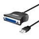 2Direct UA0054A parallelkabel Sort 1,8 m