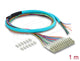 DeLOCK 91054 InfiniBand og fiberoptisk kabel 1 m 12x LC Pigtail Blå