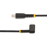 StarTech.com RUSB2CLTMM1MR kabel til mobiltelefon Sort 1 m USB C Lightning