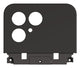 Fairphone F6COVU-1ZW-WW1 reservedel til mobiltelefon Cover til bagside Sort