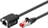 Goobay 65640 netværkskabel Sort 5 m Cat6 S/FTP (S-STP)
