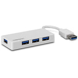 Trendnet TU3-H4E interface hub 5000 Mbit/s Hvid