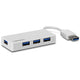 Trendnet TU3-H4E interface hub 5000 Mbit/s Hvid