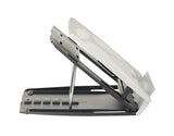 BakkerElkhuizen Ergo-Q 330 Circular Laptop stativ Sort, Grå 43,2 cm (17")