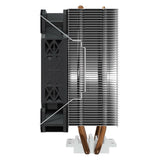 Savio SAVGCOFROSTX2 Computerkølesystem Computerkabinet Køleplade/køler 12 cm Sort 1 stk