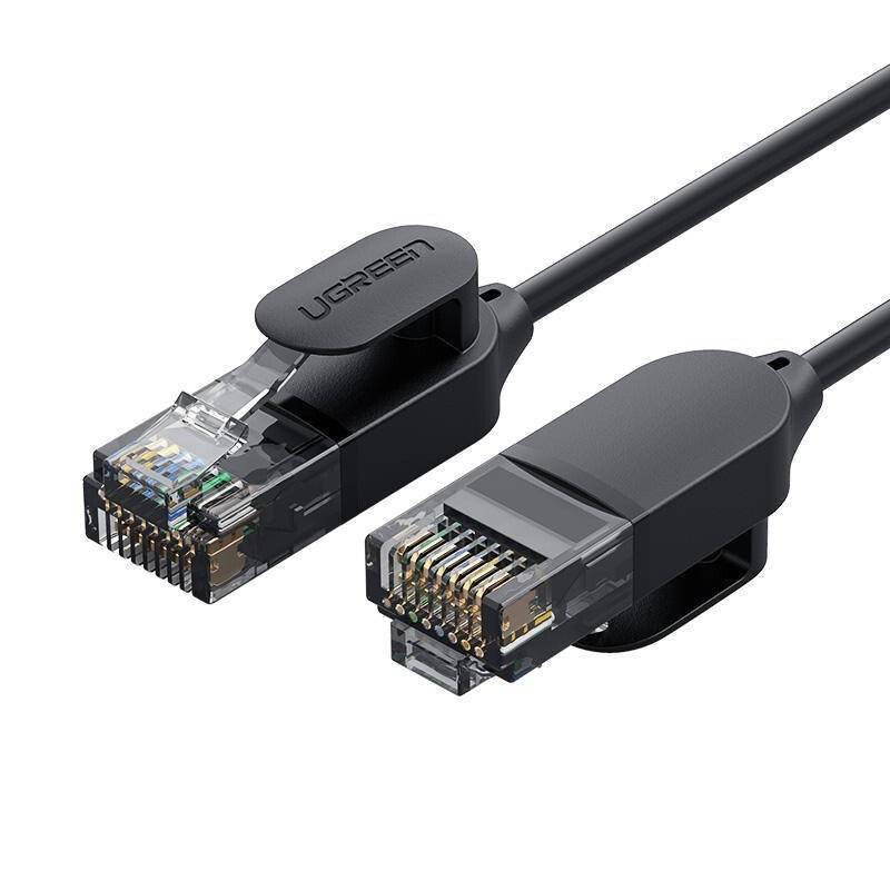 Ugreen 70654 netværkskabel Sort 5 m Cat6a U/UTP (UTP)