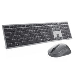 DELL KM7321W tastatur Mus inkluderet Kontor RF trådløs + Bluetooth QWERTY Nordisk Grå, Titanium