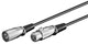 Goobay 50705 lydkabel 2 m XLR (3-pin) Sort, Metallic