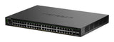 NETGEAR GS348TPv2 Administreret L2/L3 Gigabit Ethernet (10/100/1000) Strøm over Ethernet (PoE) 1U Sort