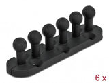 DeLOCK 18332 kabelorganisator Kabelholder Sort 1 stk