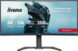 iiyama G-MASTER GCB3484WQSU-B2 computerskærm 86,4 cm (34") 3440 x 1440 pixel UltraWide Quad HD LCD Sort