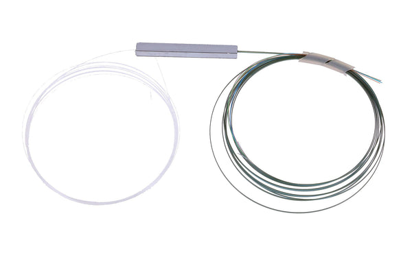 Extralink 1:4 PLC SPLITTER WITHOUT CONNECTOR 250UM STEEL BOX Kabelfordeler Sølv