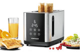Rommelsbacher TO 850 brødrister 9 2 skive(r) 850 W Sort, Rustfrit stål