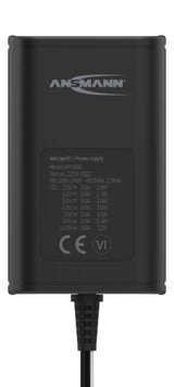 Ansmann APS 600 strømadapter og vekselret Sort