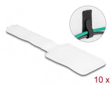 DeLOCK 19587 velcro lynlås Polyester Hvid 10 stk