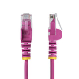 StarTech.com N6PAT200CMPKS netværkskabel Lyserød 2 m Cat6 U/UTP (UTP)