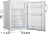 Gorenje RB493PW kombi-køleskab Fritstående 120 L Hvid