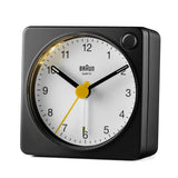 Braun BC02XBW Quartz alarmur Sort, Hvid