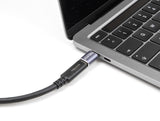 DeLOCK 60286 kabel kønsskifter USB-C Anthracit