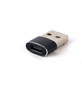 Gembird A-USB2-AMCF-02 kabel kønsskifter USB A USB C Sort