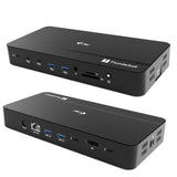 i-tec TB5TRIPLEDOCKM2PD dockingstation Ledningsført Thunderbolt 5 Sort