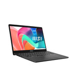 MSI Modern 13 F13MOG-075FR Intel® Core™ i5 i5-1334U Laptop 33,8 cm (13.3") Fuld HD 16 GB DDR4-SDRAM 512 GB SSD Wi-Fi 6E (802.11ax) Windows 11 Home Grå